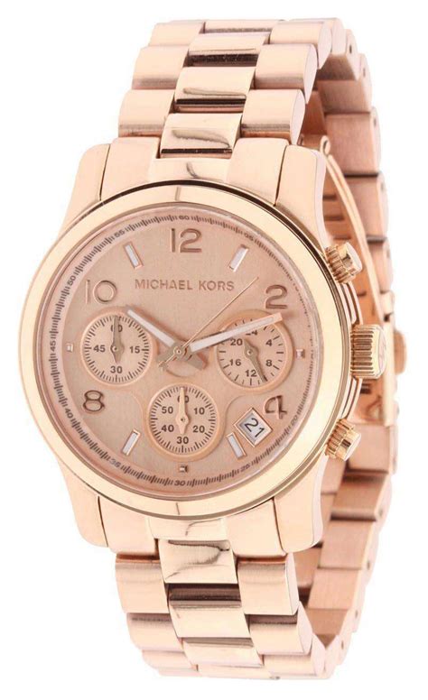 rose gold watch michael kors cheap|rose gold mk watch women's.